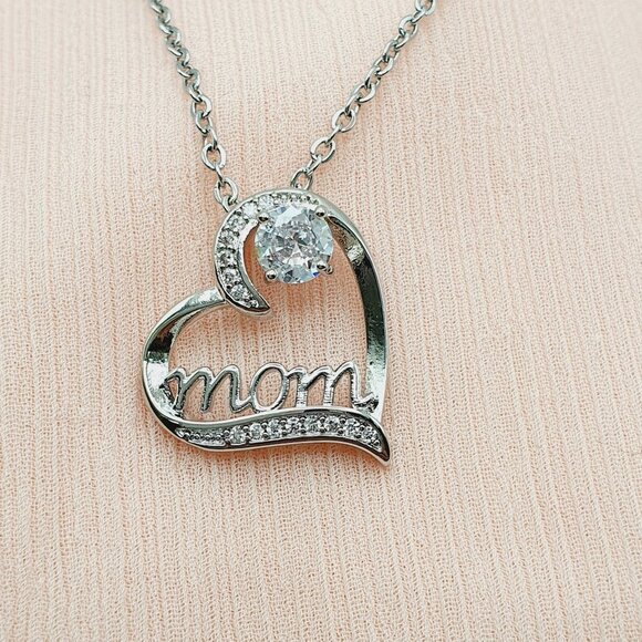 🔥Heart Mother's Gifts Lovely Pendant Necklace for Women, EVGG1030 - Picture 2 of 4